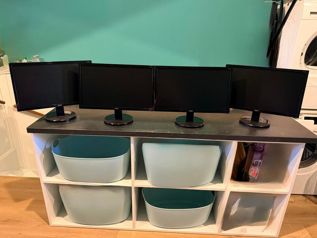 Acer K222HQL 21.5 inch LED Monitor - Full HD, Ophalen, Gebruikt