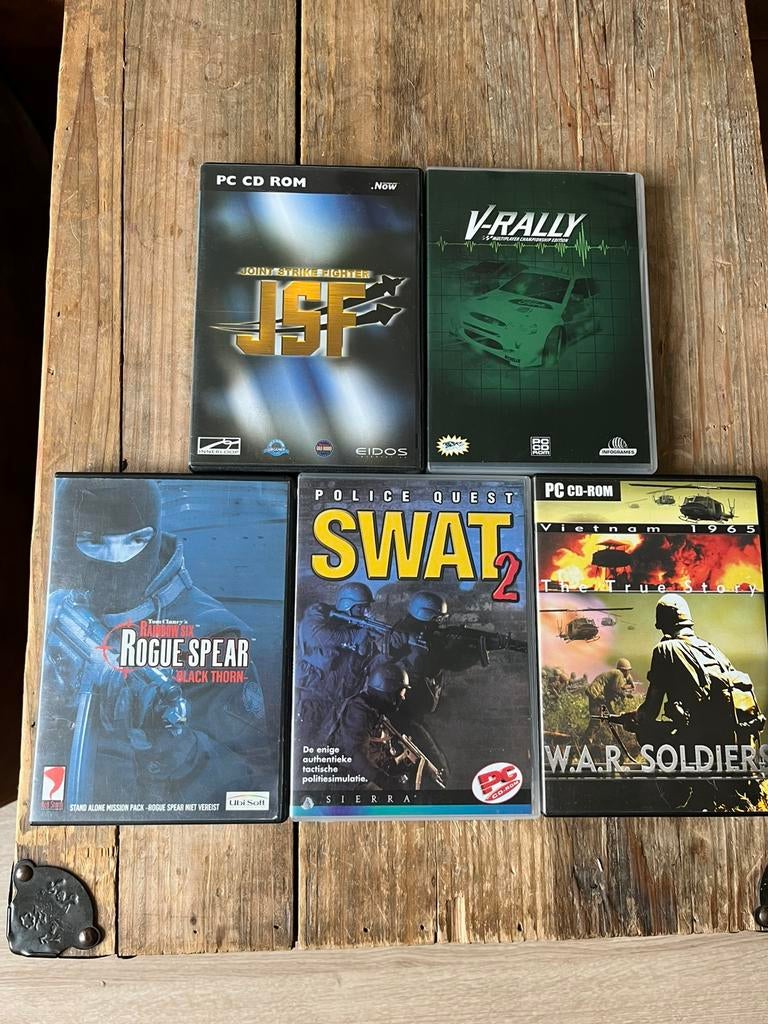 Oude PC spellen, 1 speler, Ophalen of Verzenden, Zo goed als nieuw, Vanaf 3 jaar