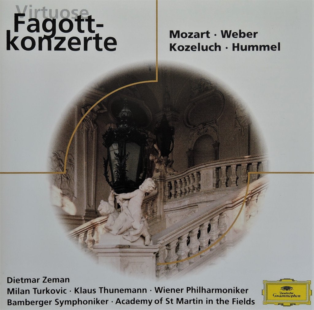 Virtuose Fagottkonzerte - Deutsche Grammophon, Ophalen of Verzenden, Classicisme, Zo goed als nieuw, Orkest of Ballet
