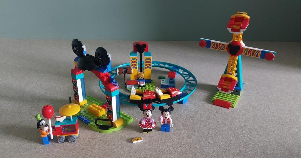 LEGO Disney Mickey & Minnie Kermis 10778, Gebruikt, Lego, Ophalen of Verzenden, Disney