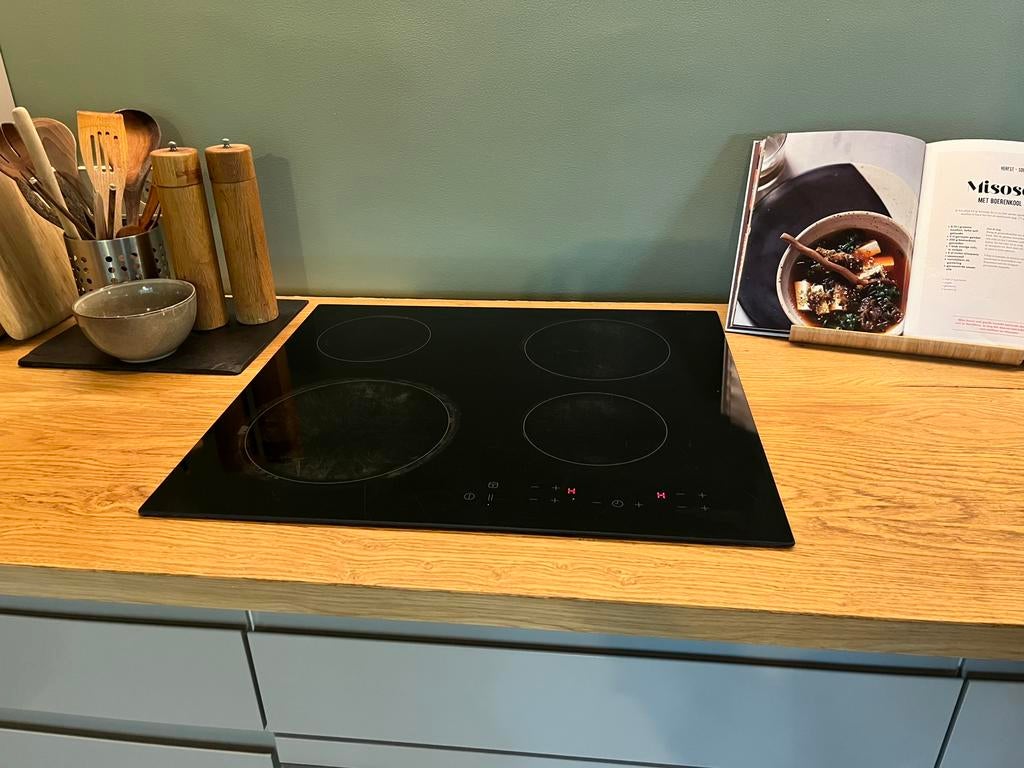 Keramische kookplaat Ikea incl werkblad, Witgoed en Apparatuur, Kookplaten, Ophalen, Gebruikt, Keramisch, 4 kookzones