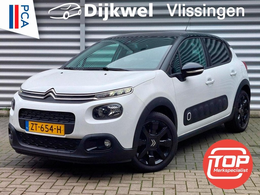 Citroen C3 1.2 Shine Clima/Nav/Cam, 12 maanden, Euro 6, 1199 cc, 82 pk