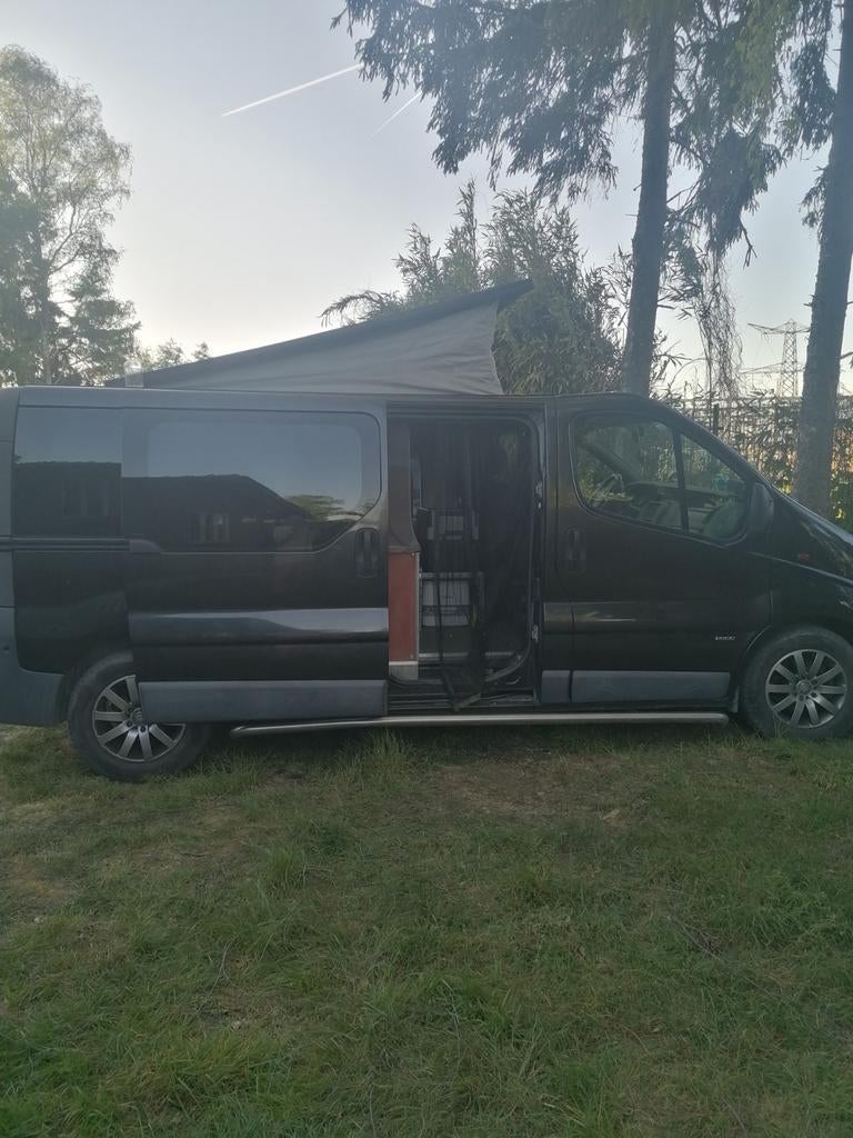 Opel Vivaro H1L2 met hefdak 2004, Overige merken, Buscamper of Camperbus, Tot en met 2, Particulier