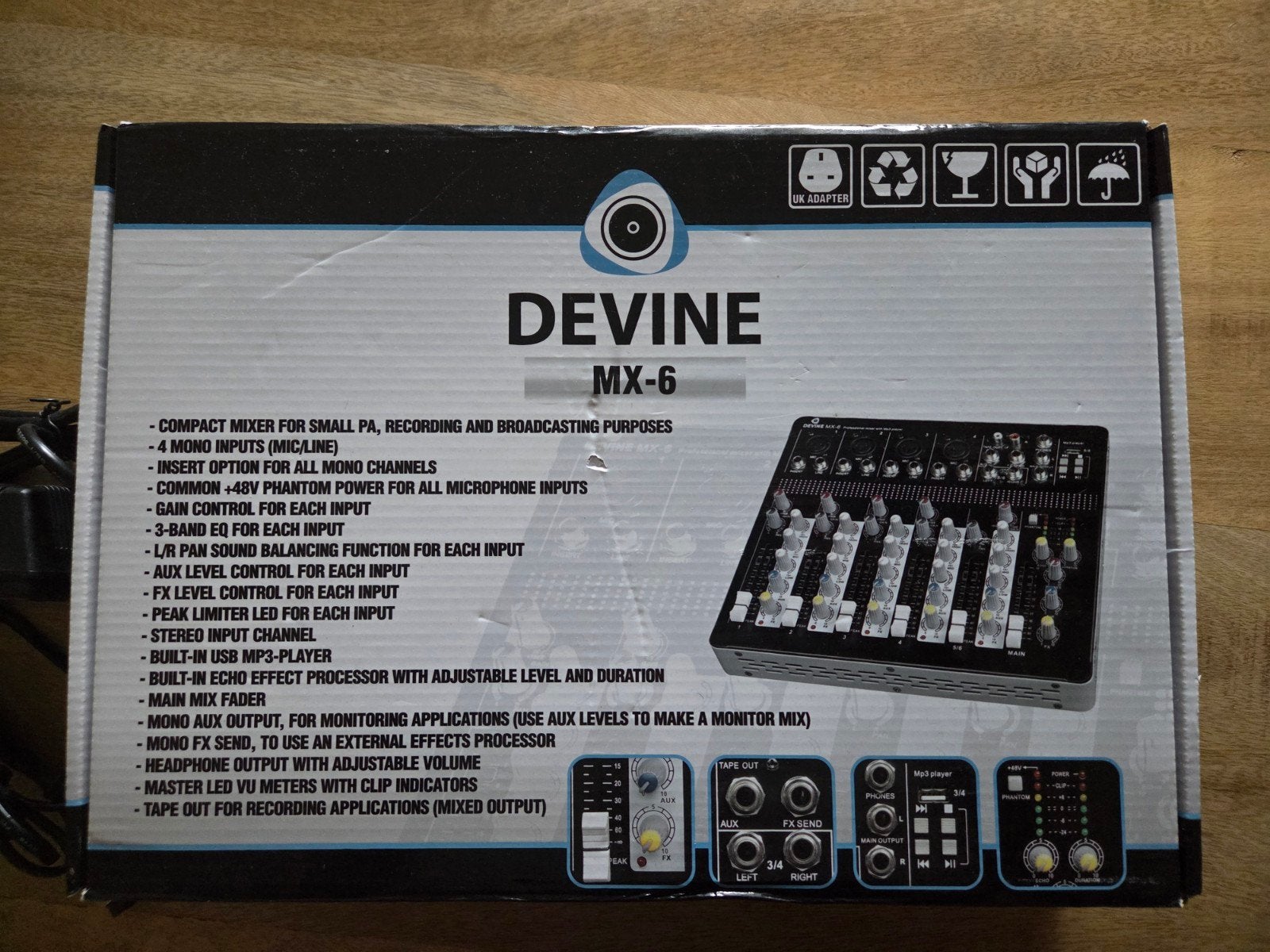 Devine Studio Set: Microfoon, Mixer, Koptelefoon, Statief, Muziek en Instrumenten, Microfoons, Ophalen