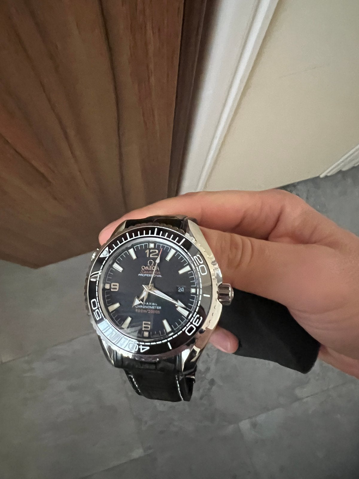 Omega seamaster, Ophalen of Verzenden, Zo goed als nieuw, Staal, Omega