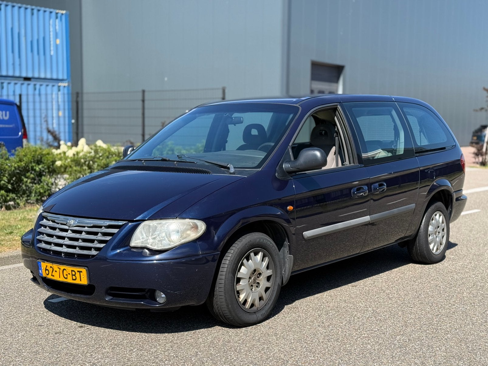 Chrysler Grand Voyager 3.3 I 128KW 2006 Blauw, Auto's, 3301 cc, Zwart, Grand Voyager, Blauw