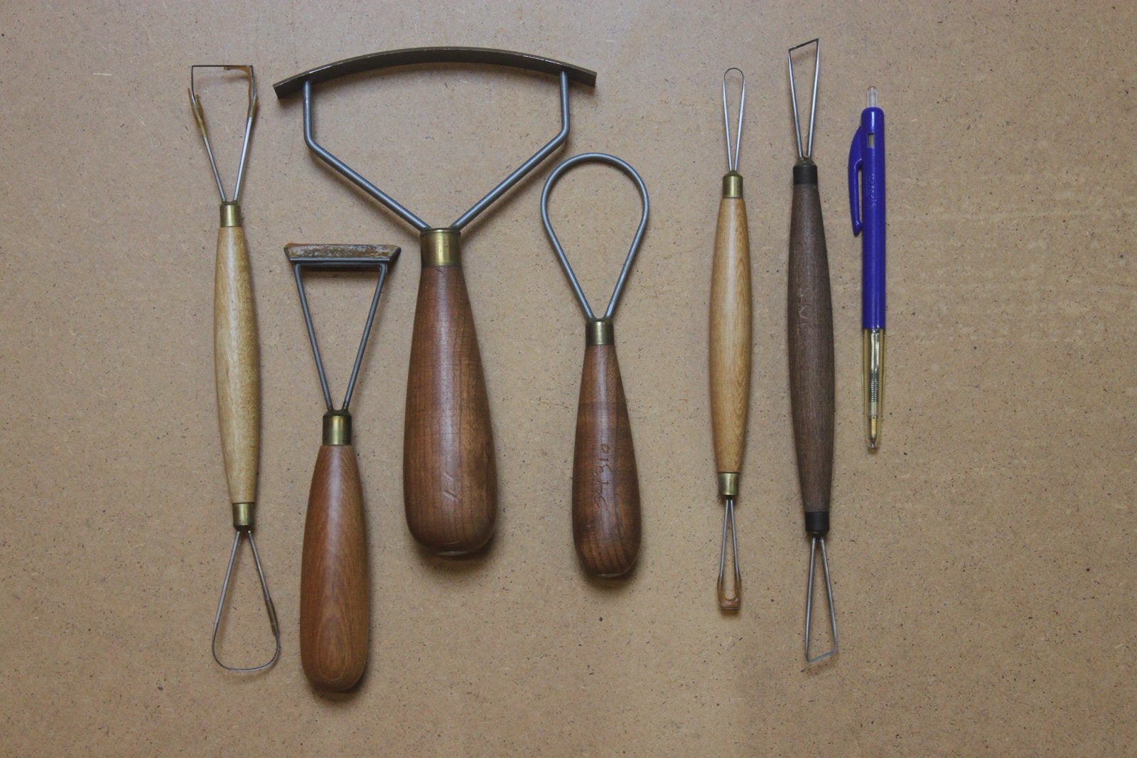 Gereedschap voor het Modelleren met klei., Antiek en Kunst, Antiek | Gereedschap en Instrumenten, Ophalen of Verzenden