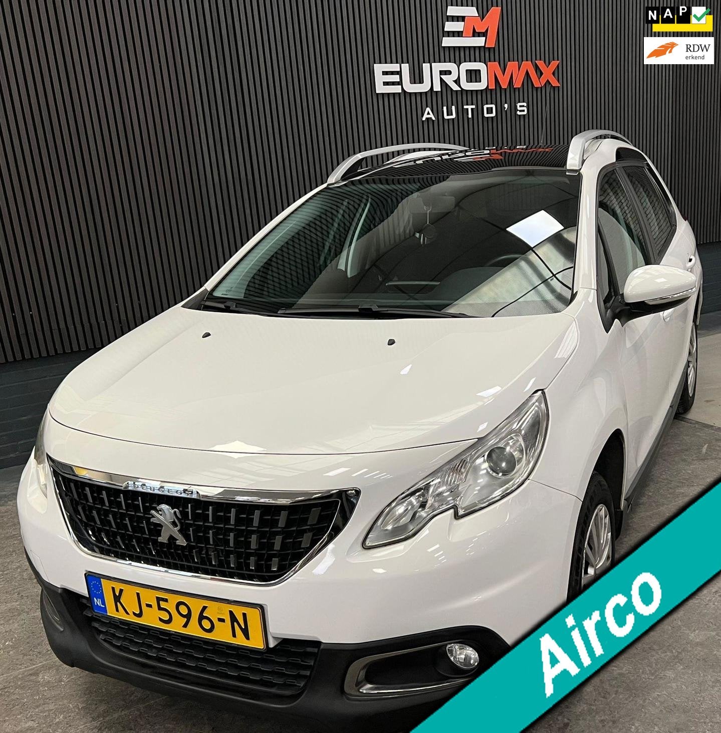 Peugeot 2008 1.2 PureTech Blue Lion NAP - Distr. Vervangen, Auto's, Voorwielaandrijving, Stof, Origineel Nederlands, Bedrijf