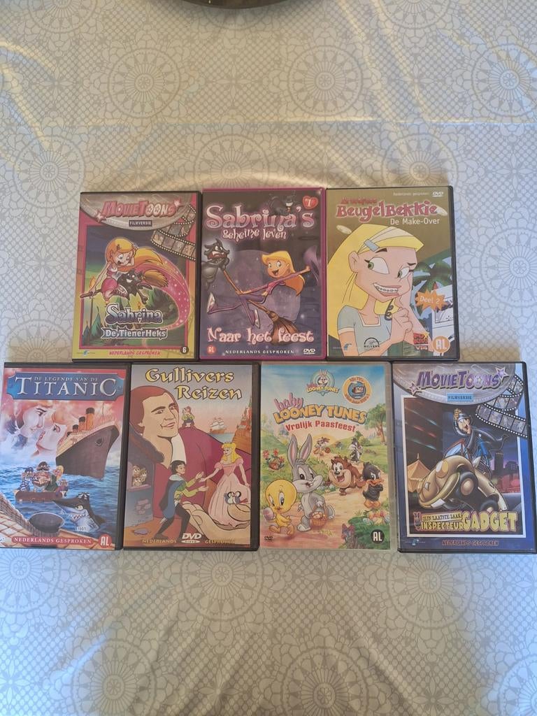 Dvd kinderfilms €1.50 per stuk alleen afhalen, Alle leeftijden, Ophalen, Zo goed als nieuw