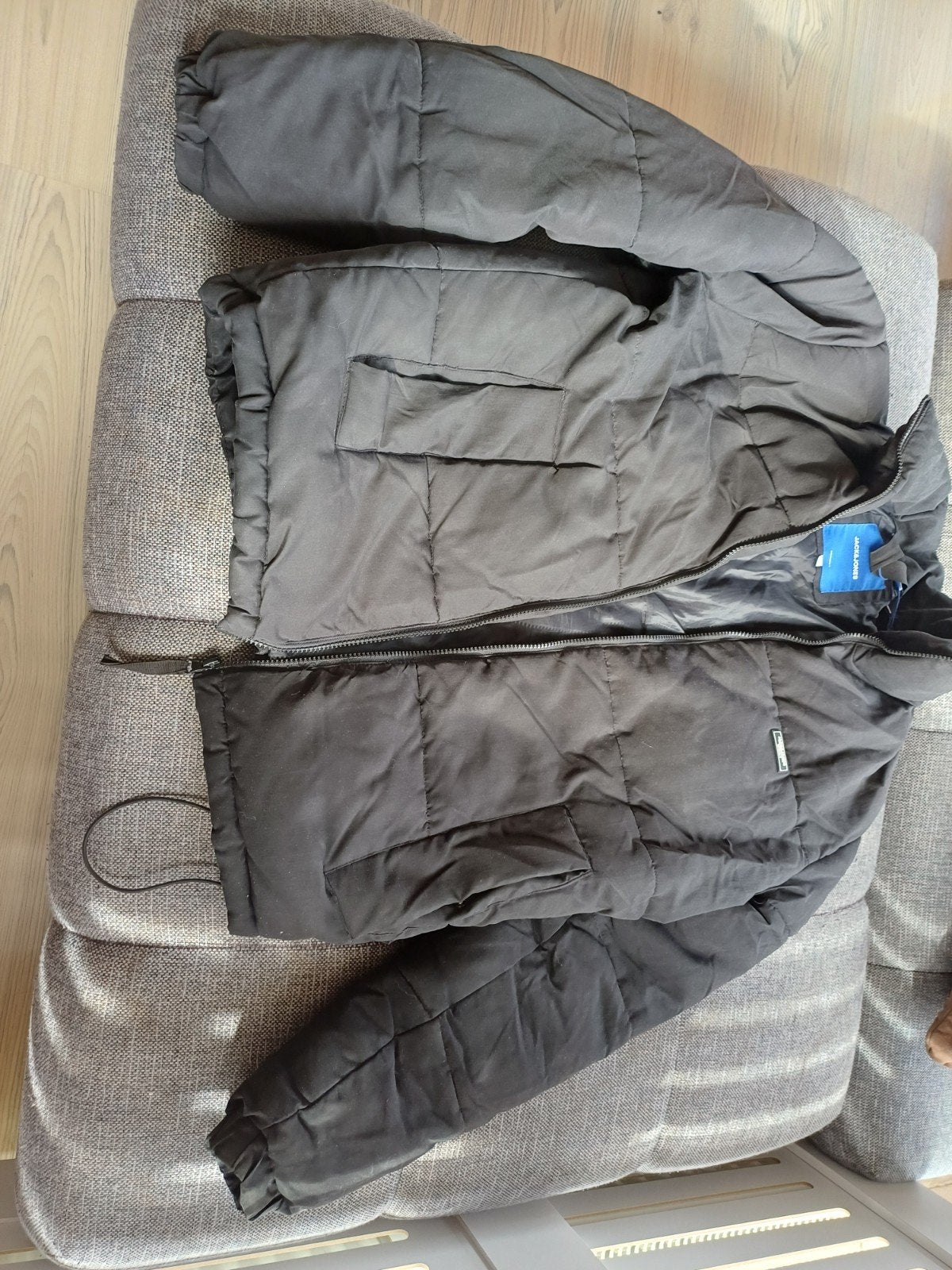 Jack & Jones Originals winterjas - Maat L, Maat 52/54 (L), Zwart, Nieuw, Ophalen of Verzenden