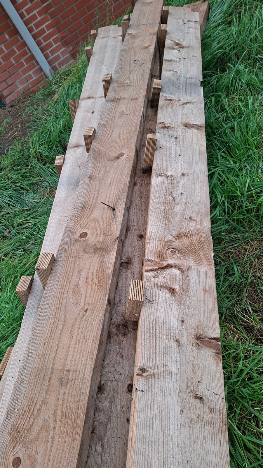 gordingen  , balken, Doe-het-zelf en Verbouw, Ophalen, Gebruikt, Balk, Vuren