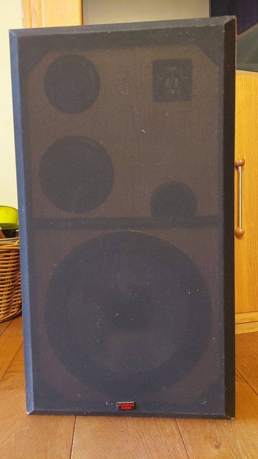 2 Acoustic Audio Vloerstaande Luidsprekers- Gebruikt, Vloerstaande luidspreker, 60 tot 120 watt, Ophalen, Overige merken