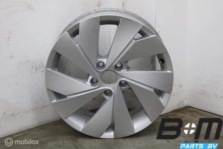 ORIGINEEL! 1 losse 17 inch Belmont velg VW Golf 8 5H0601025B, Gebruikt, Velg(en)