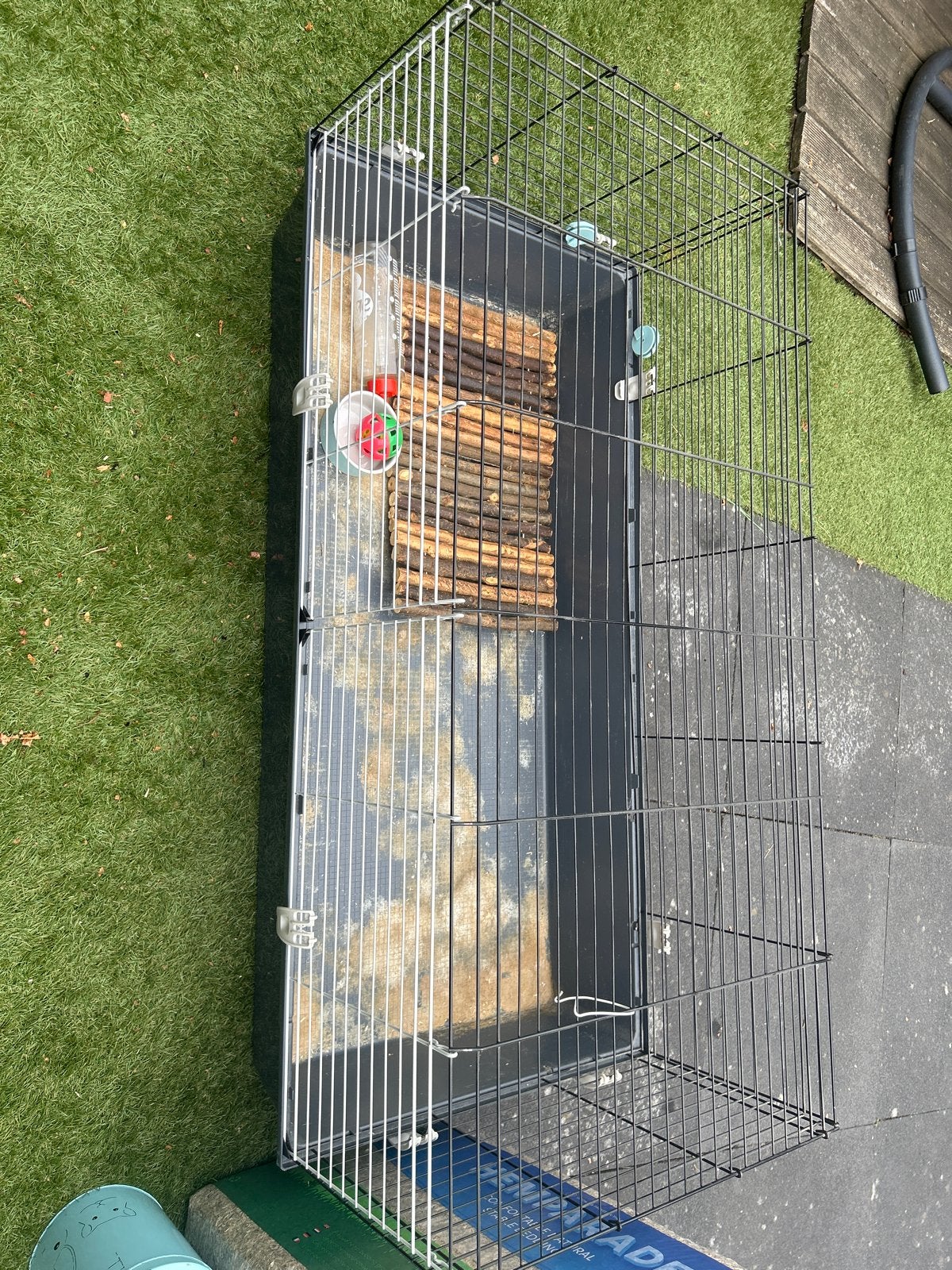 Cavia kooi te koop, Ophalen, Gebruikt, Knaagmateriaal