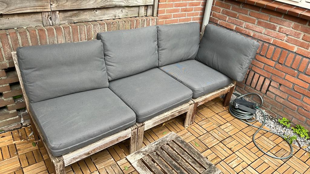 IKEA Loungeset - 200x75x75 cm, Ophalen, Gebruikt, Hout