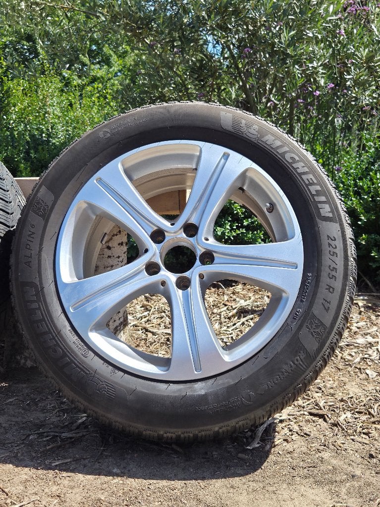 Mercedes velgen 17" 5x112 - set van 4, Auto-onderdelen, Ophalen of Verzenden, Gebruikt, Mercedes-Benz