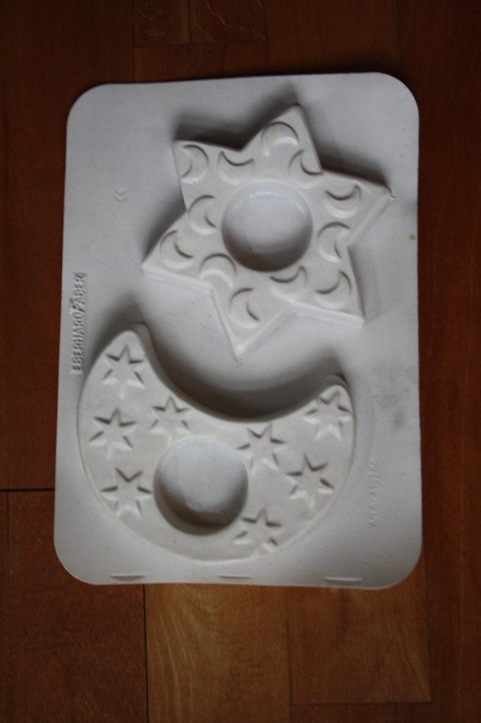 Eberhard Faber gietvorm Maan en Ster, Verzenden, Nieuw, Kunststof, Knutselwerk