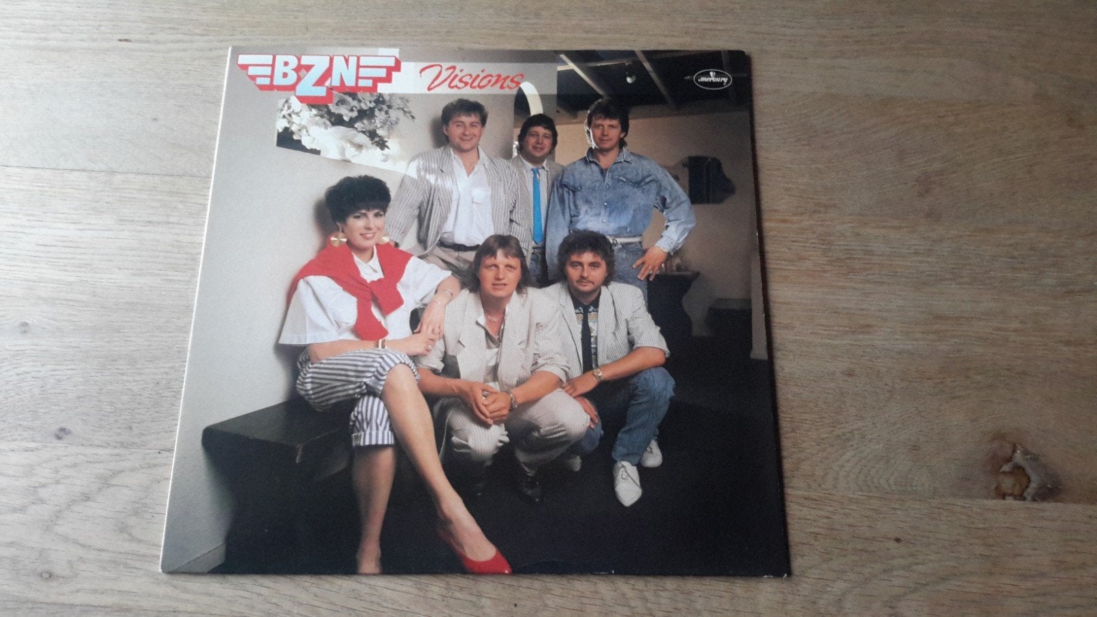 BZN - Visions LP (Pop, 1987), Ophalen of Verzenden, 12 inch, Pop, LP