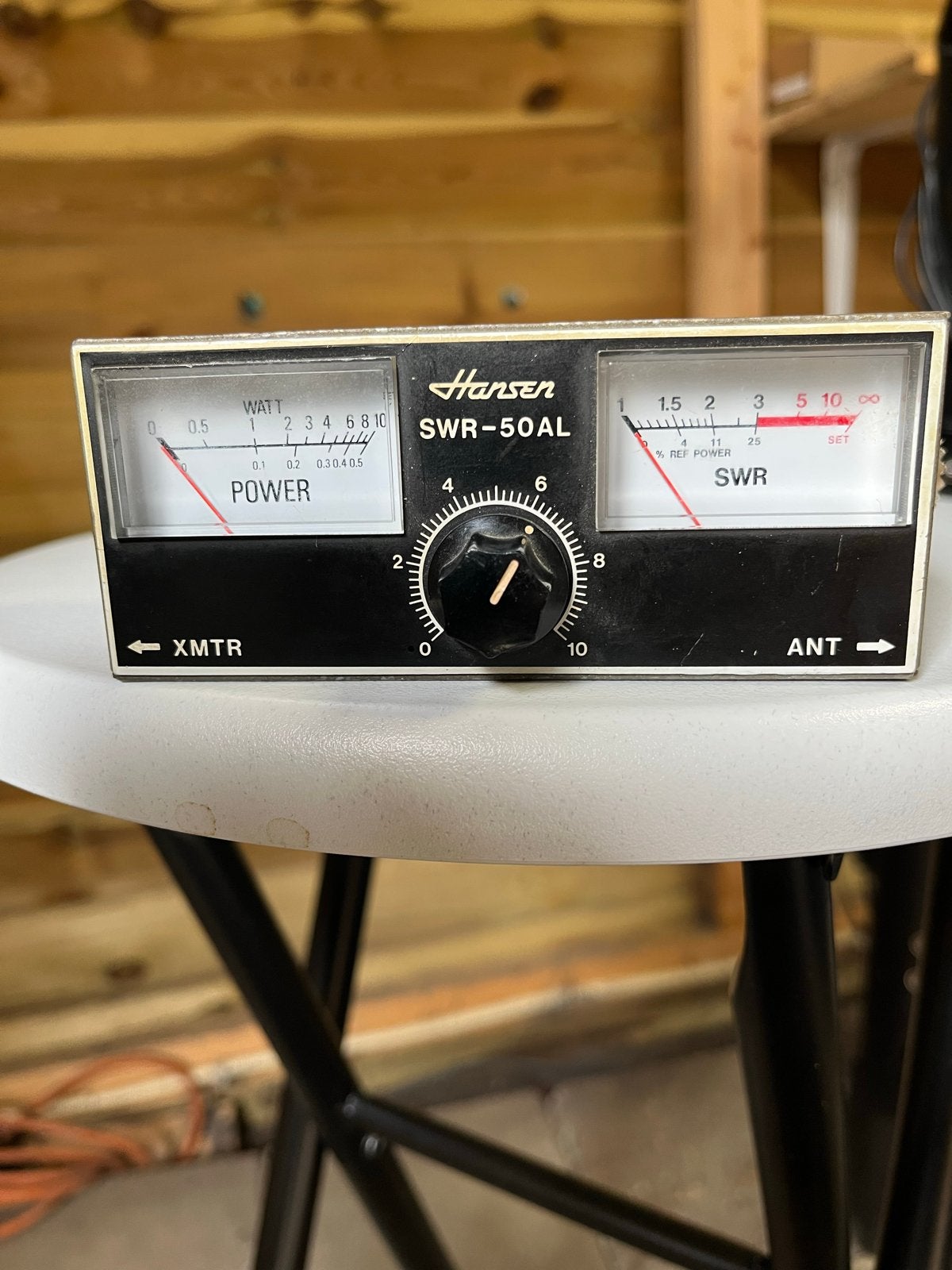 Hansen SWR-50AL SWR & Power Meter, Ophalen of Verzenden, Gebruikt, Zender