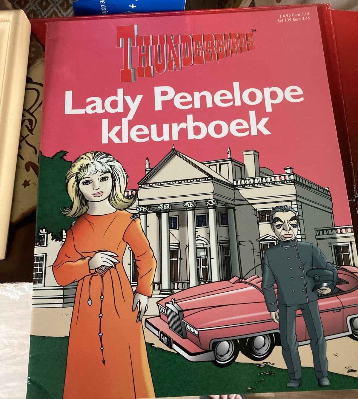 Thunderbirds Lady Penelope Kleurboek - Nieuwstaat, Ophalen of Verzenden, Zo goed als nieuw