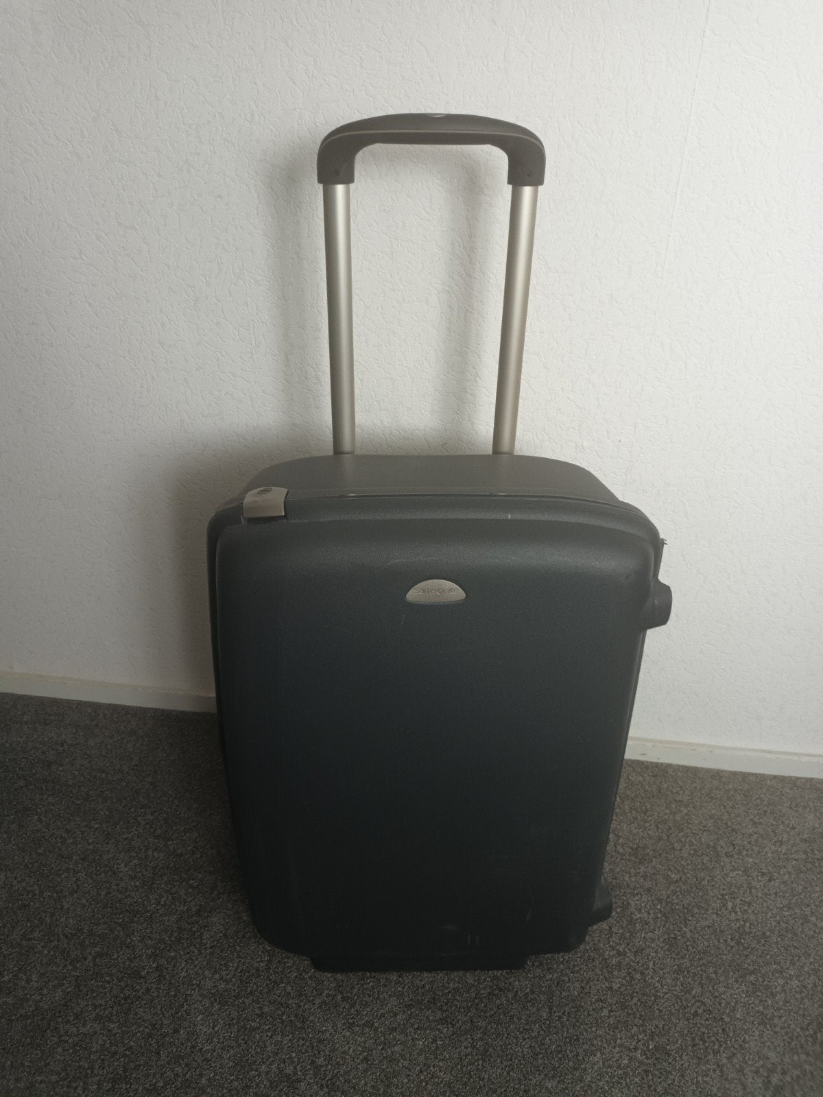 Samsonite Koffer zwart, Ophalen, Gebruikt, Hard kunststof, 45 tot 55 cm