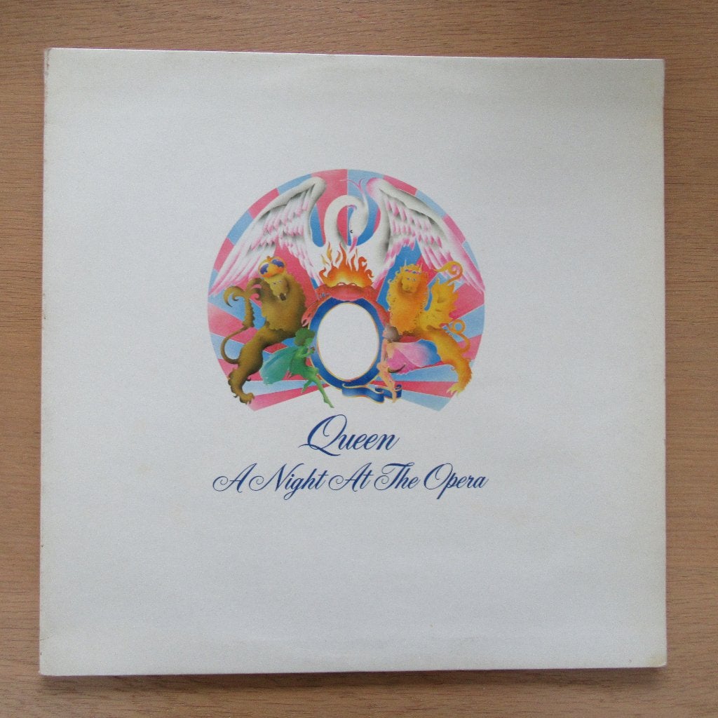 Queen - A Night At The Opera LP (1975), Cd's en Dvd's, LP, Beschermende buitenhoes, Gebruikt, Ophalen of Verzenden