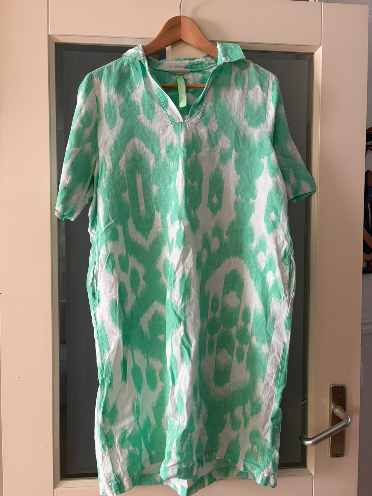 Street One Linnen jurk, Kleding | Dames, Jurken, Ophalen of Verzenden, Zo goed als nieuw, Maat 36 (S), Onder de knie