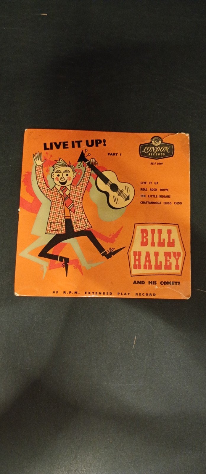 Bill Haley -  live it up, Gebruikt, 7 inch, Ophalen of Verzenden, EP