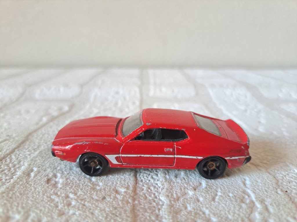 Hot Wheels AMC Javelin AMX 2014 - Rode Diecast Auto, Ophalen of Verzenden, Zo goed als nieuw, Auto