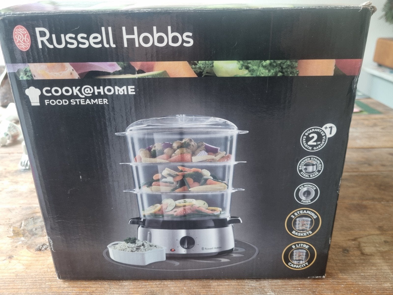 Russell Hobbs 19270-56 Stoomkoker Foodsteamer, Witgoed en Apparatuur, Ophalen of Verzenden, Zo goed als nieuw