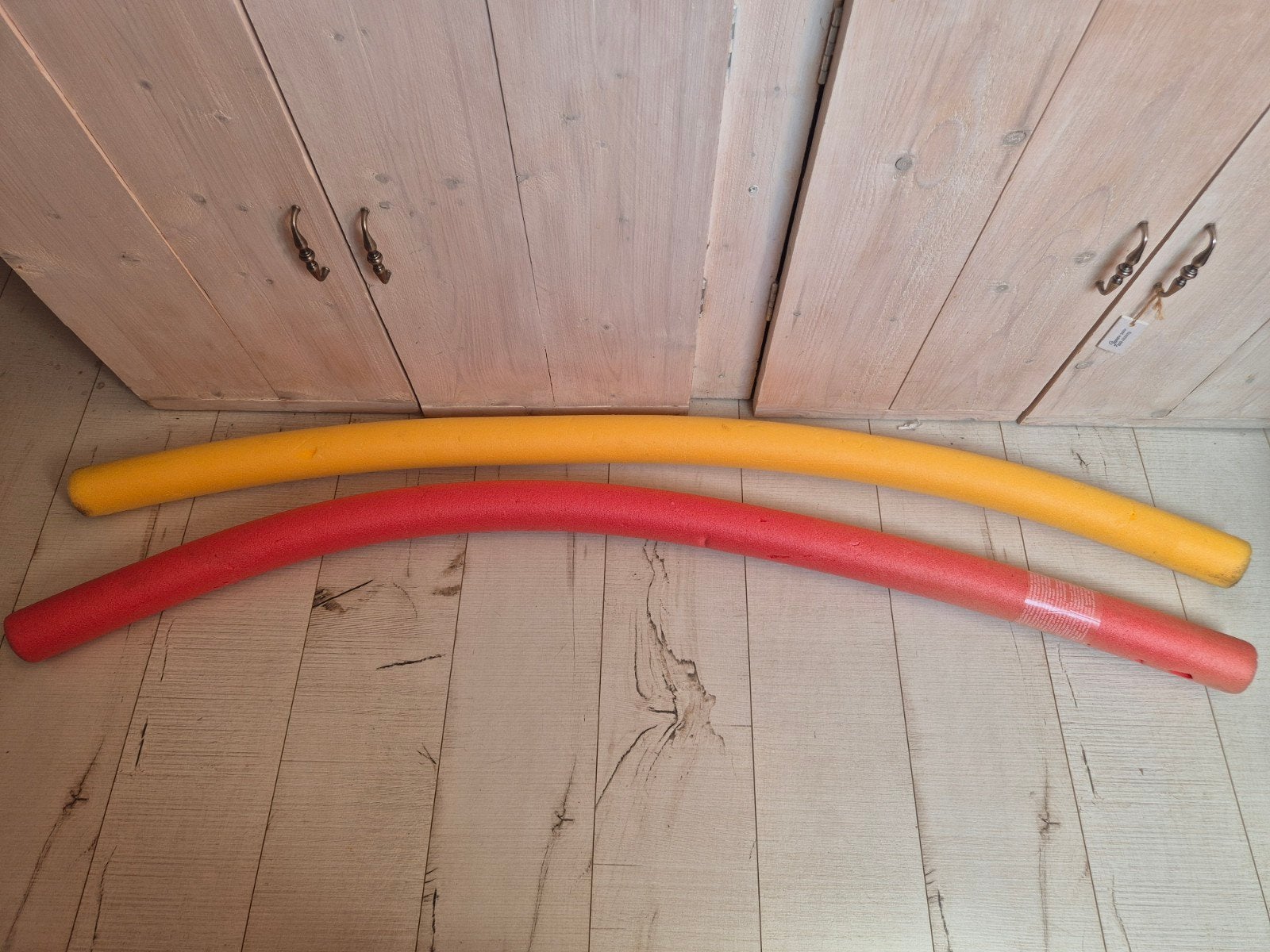 2x zwem-hulp: FOAM buis 155 cm (voor volwassenen & kinderen), Ophalen, Zo goed als nieuw