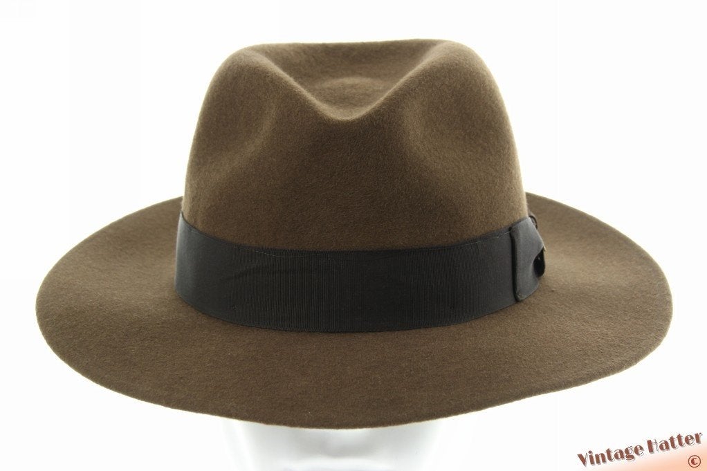 Outdoor gleufhoed Young Indiana Jones Mayser bruin wol 63 XL, 60 cm (XL, 7½ inch) of meer, Hoed, Nieuw, Ophalen of Verzenden