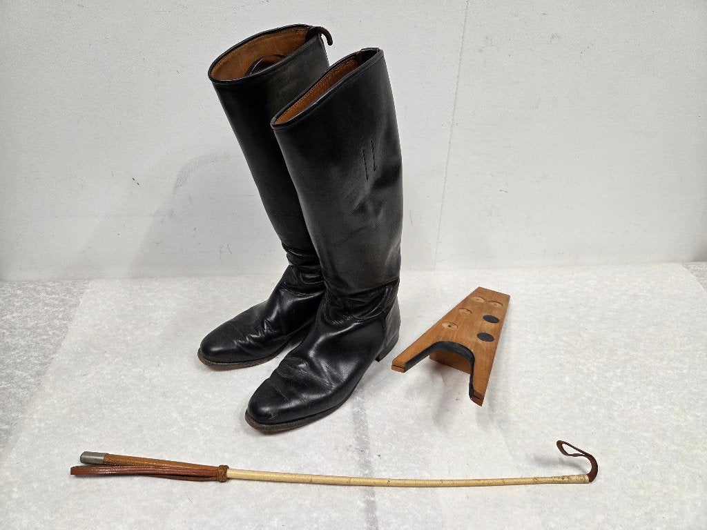 paardrijlaarzen, Dieren en Toebehoren, Paardrijkleding, Gebruikt, Dressuur, Ophalen of Verzenden, Zwart