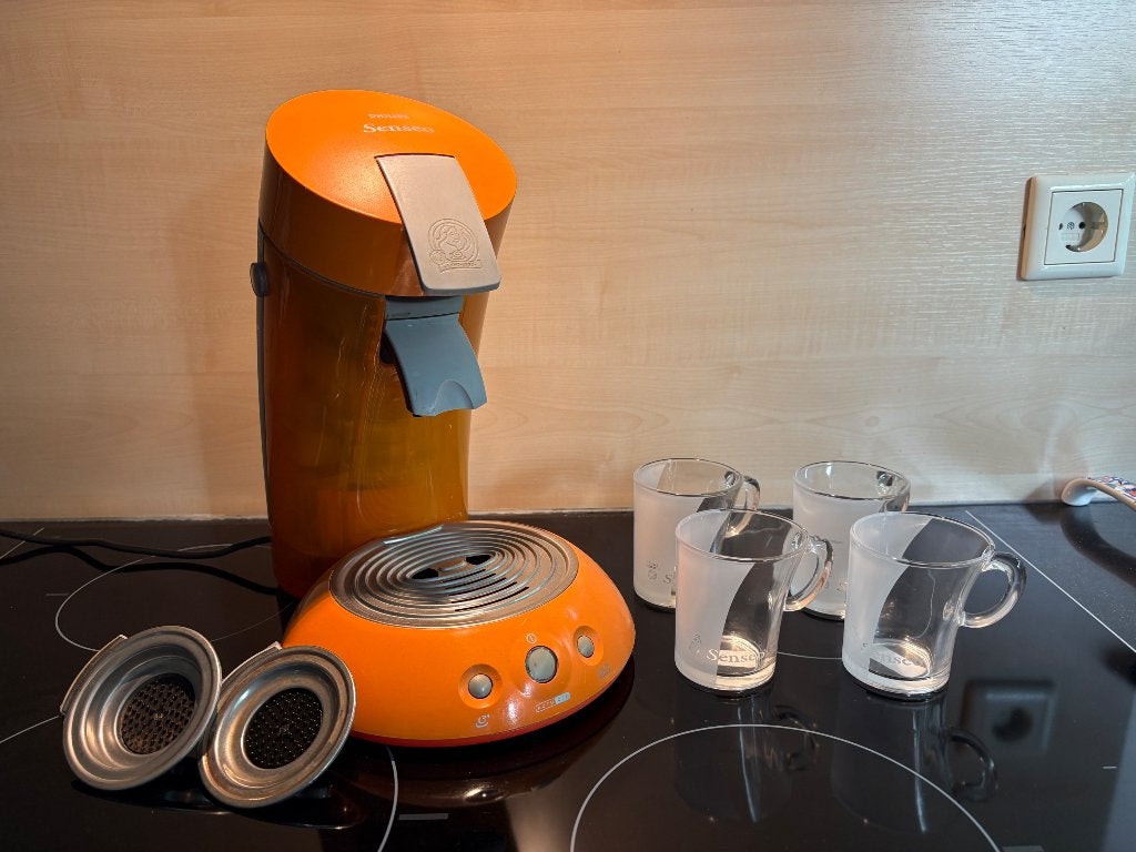 Senseo apparaat, Ophalen, Zo goed als nieuw, Koffiemachine, Koffiepads en cups
