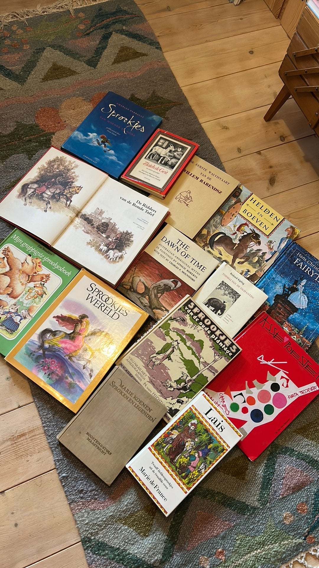 Lot van 14 sprookjesboeken, vintage en oud, Boeken, Ophalen of Verzenden, Gelezen
