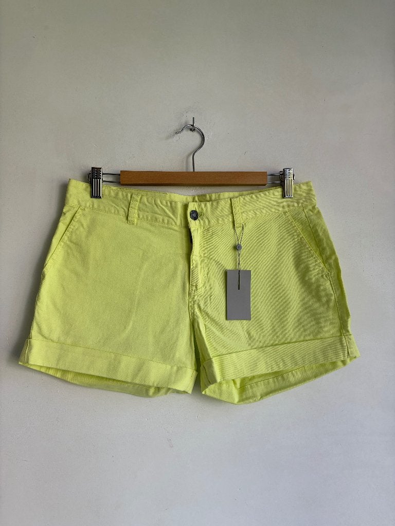 samsoe samsoe korte broek geel maat L, Kleding | Dames, Broeken en Pantalons, Kort, Geel, Maat 42/44 (L), Nieuw