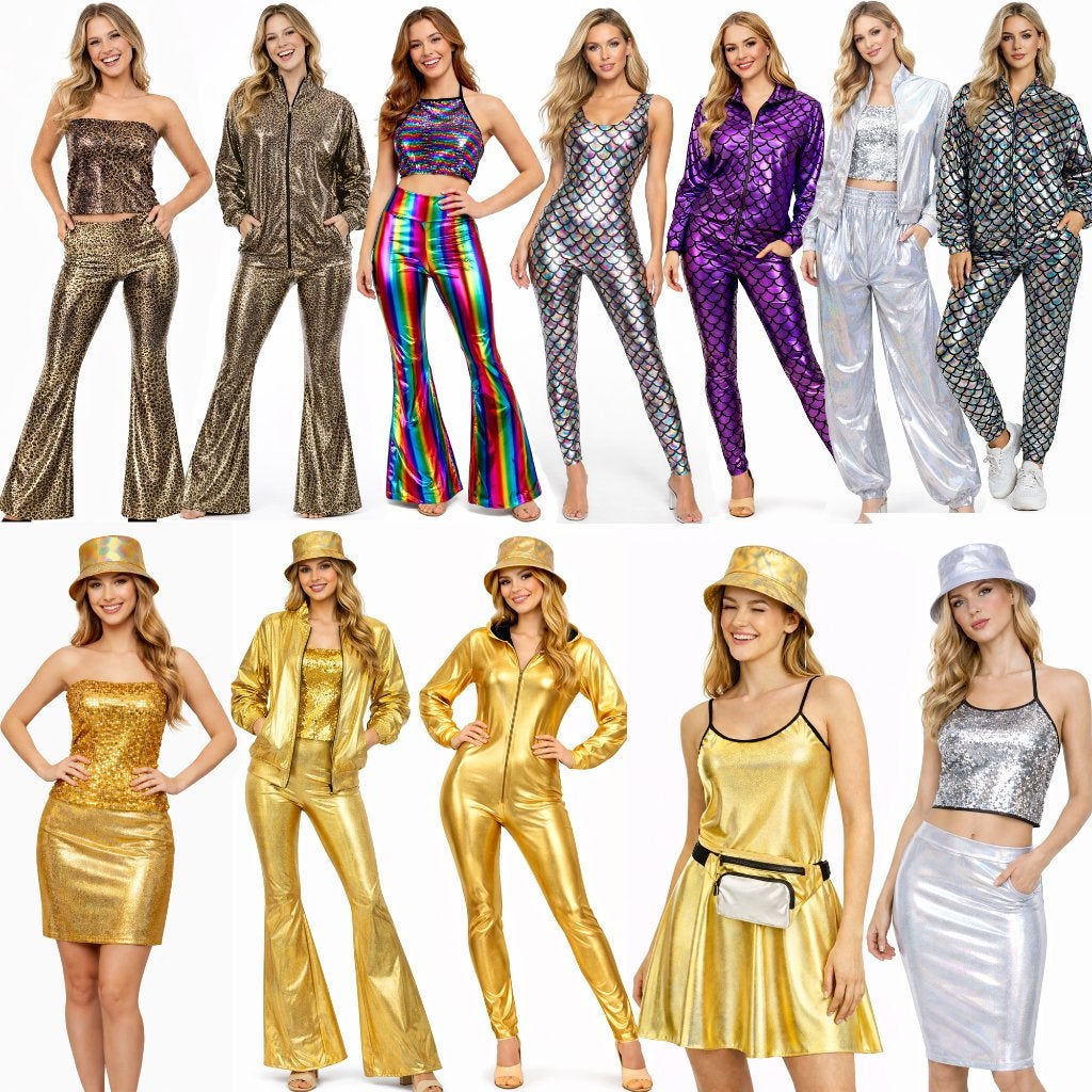 Partij dames festival kleding verkleedkleding glitter panter, Carnaval, Nieuw, Kleding, Ophalen