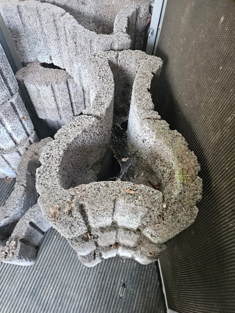 plantenbakken, Tuin en Terras, Ophalen, Zo goed als nieuw, Balkon, Beton