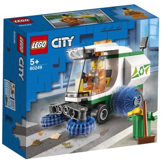 LEGO City Straatveegmachine - 60249, Ophalen of Verzenden, Zo goed als nieuw, Complete set