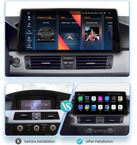 CarPlay - Multimedia Autoradio - Car CarPlay Scherm - Autora, Corvance B.V., Verzenden, Nieuw, Corvancebol@gmail.com