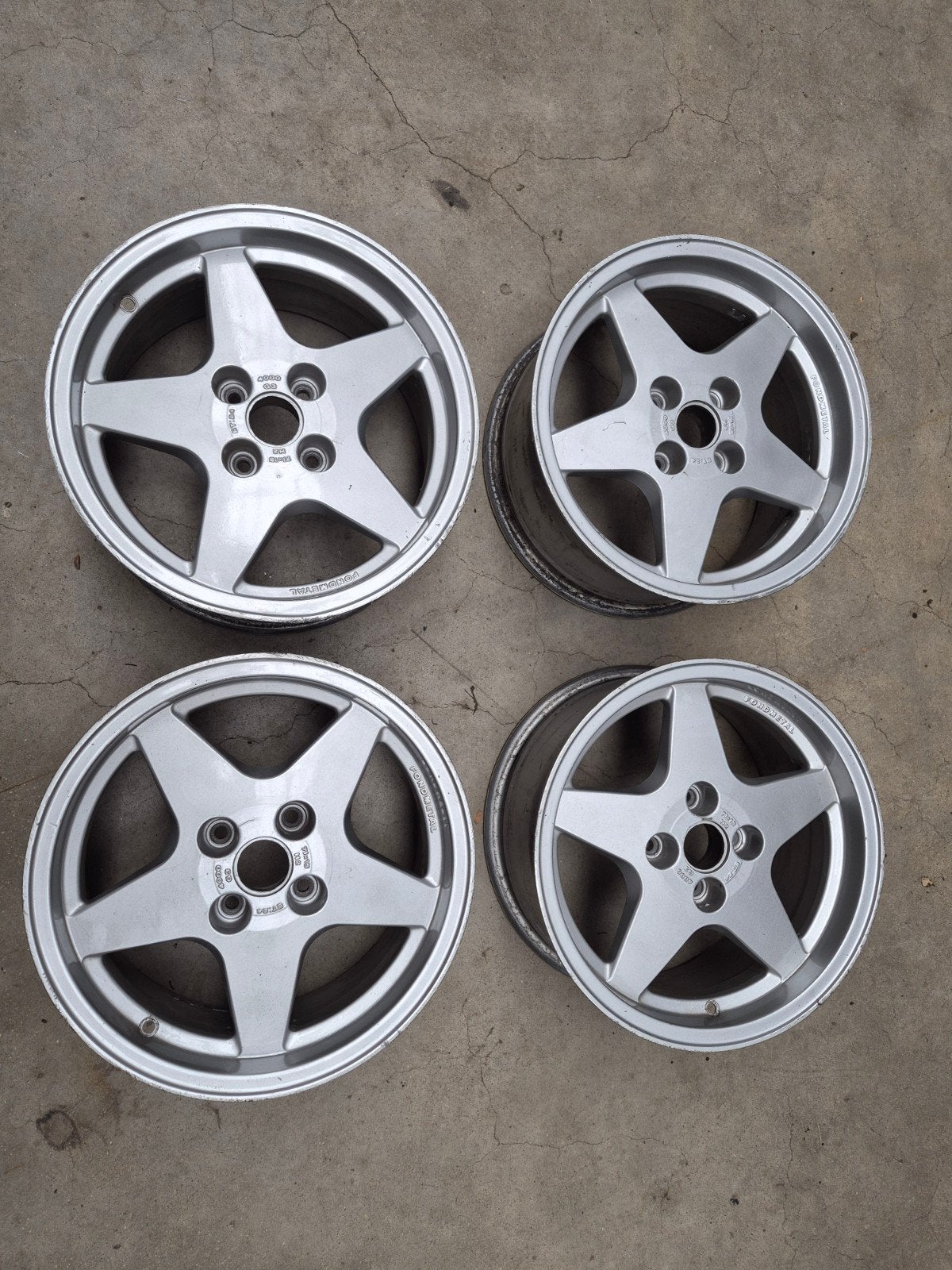 Fondmetal 4000 G3. 7Jx15 Velgen 4x100 ET24 Naaf 56,6mm, Auto diversen, Ophalen, Gebruikt