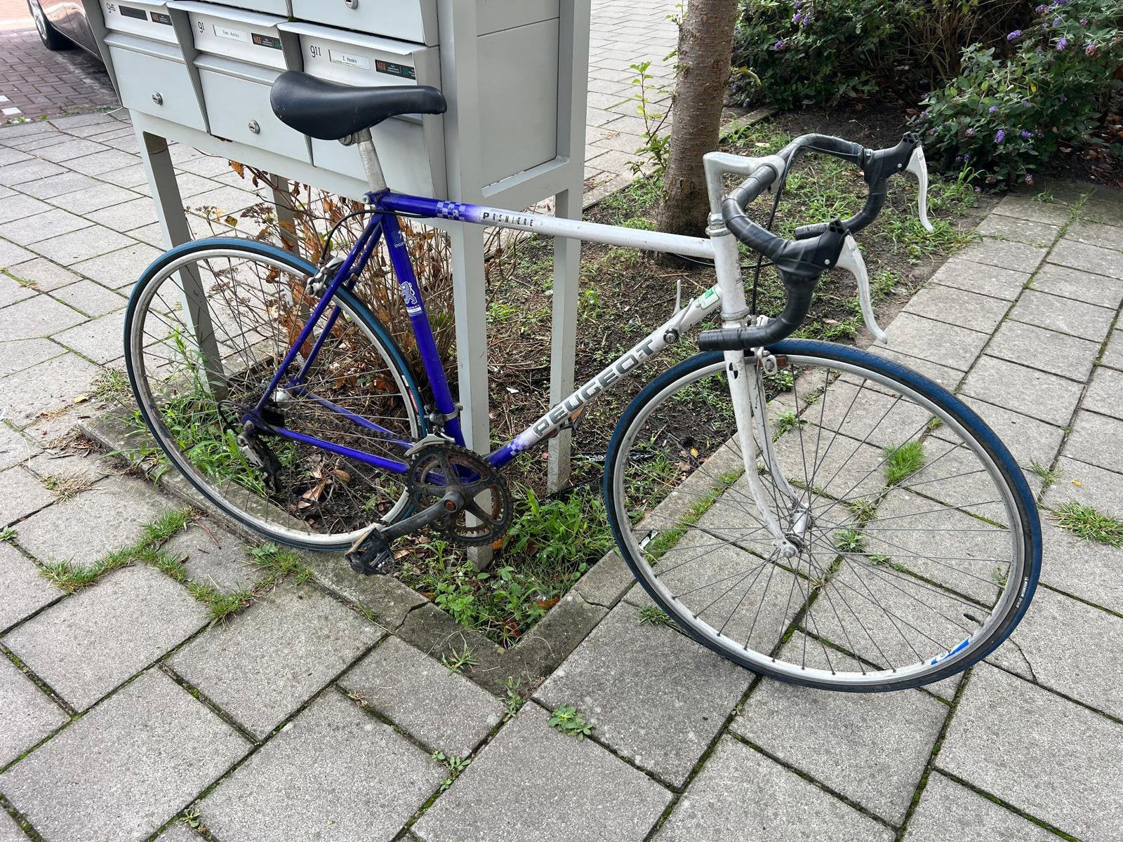 Race fiets Peugeot rijd goed alles werkt prima, Overige merken, Gebruikt, Staal, Velgrem