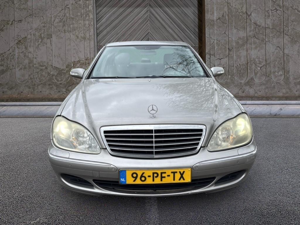 Mercedes-Benz S-Klasse 320 CDI (bj 2004, automaat), Auto's, Achterwielaandrijving, Gebruikt, Parkeersensor, 3222 cc