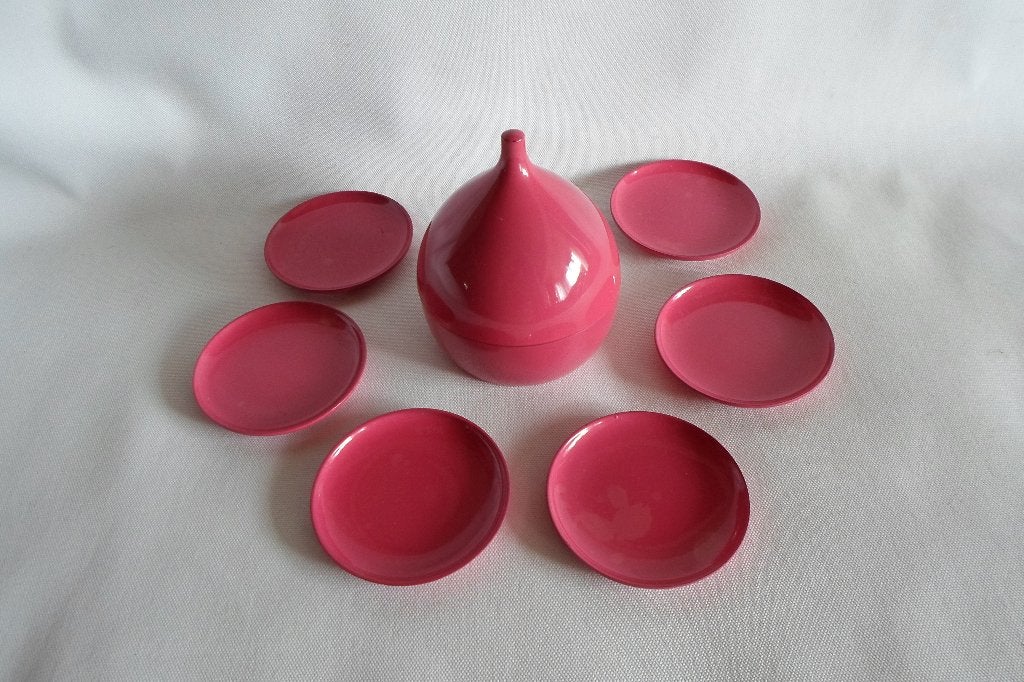Laurids Lonborg Snack Set Lila, Verzamelen, Retro, Ophalen of Verzenden, Huis en Inrichting