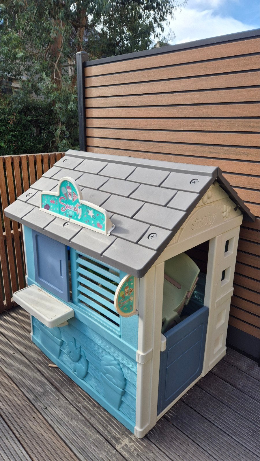 Smoby Sweet Corner Speelhuis - 105x110x127 cm, Kinderen en Baby's, Ophalen, Gebruikt, Kunststof