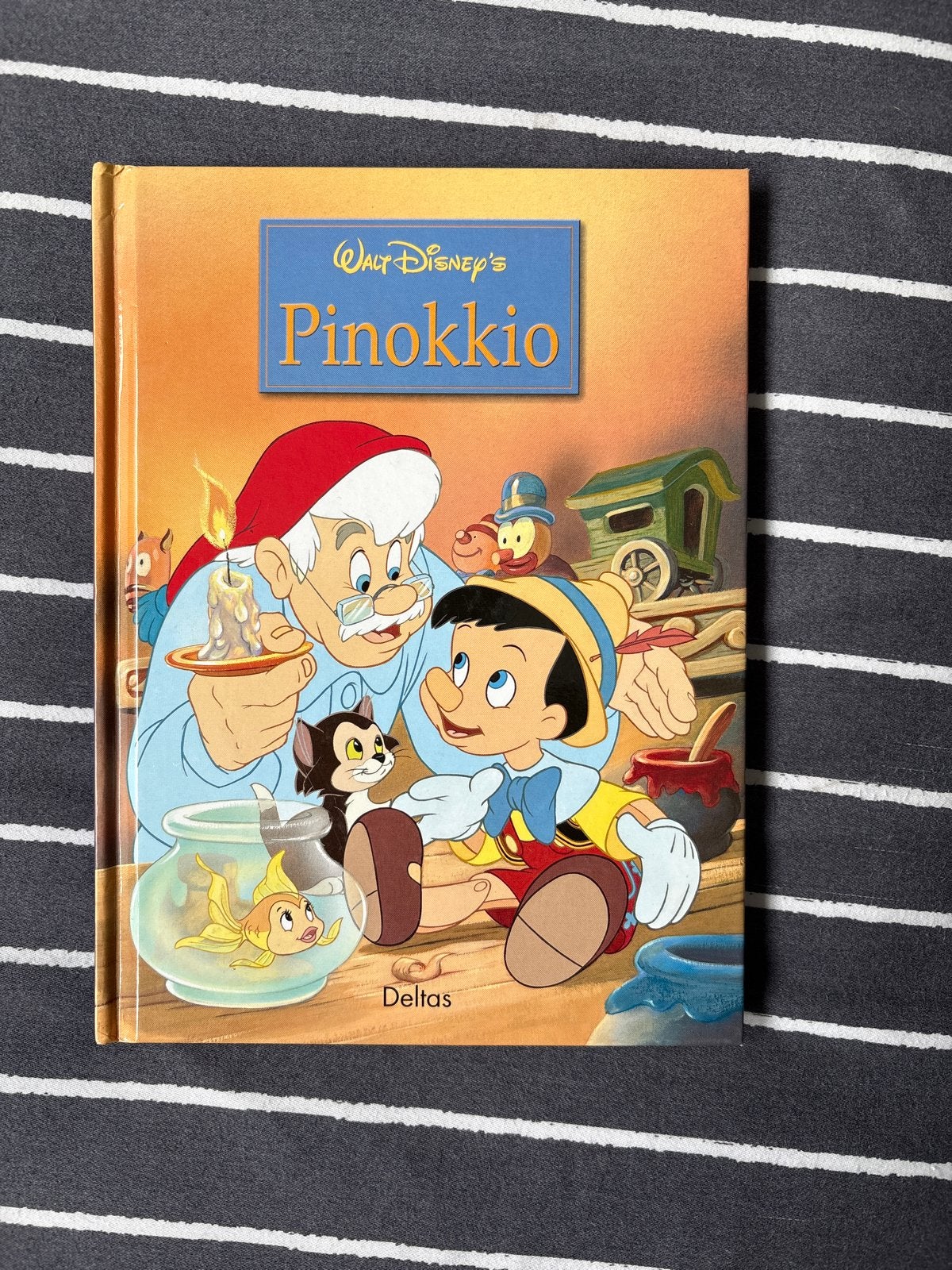 Walt Disney's Pinokkio - Sprookjesboek Deltas, Jongen of Meisje, Ophalen of Verzenden, Zo goed als nieuw, Voorleesboek