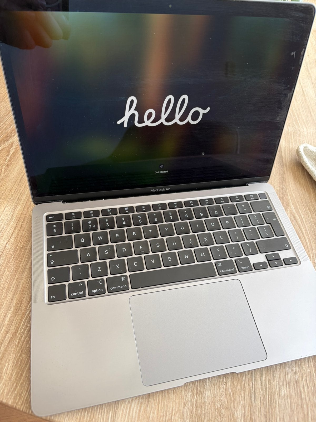 MacBook Air 13 inch - 2020, Ophalen, 256 GB, Qwerty, 8 GB