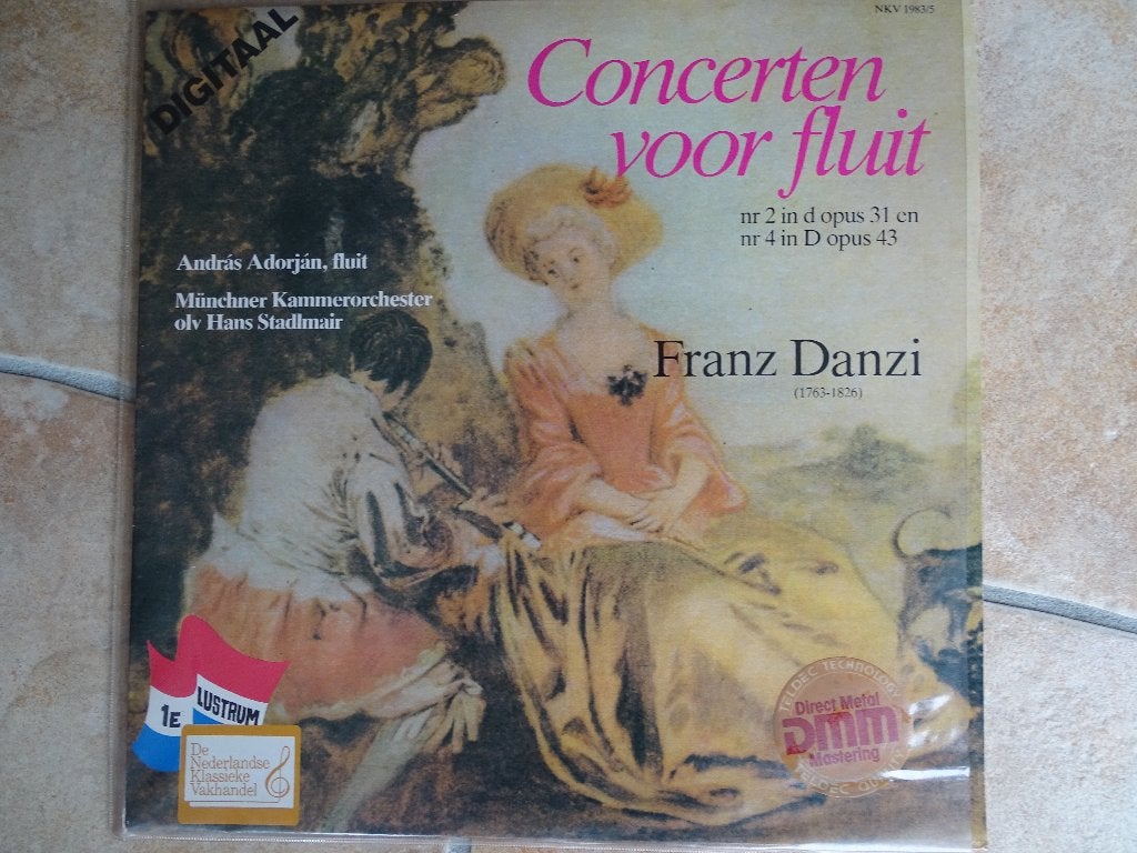 Klassieke LP's dwarsfluit i.c.m. instrumenten, orkest 11 x, LP, Overige componisten, Overige typen, Ophalen of Verzenden