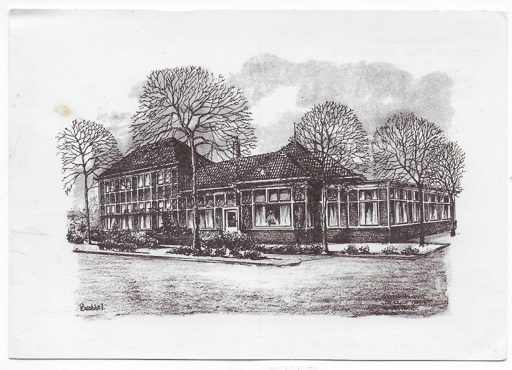 Amersfoort Cafe Rest De Oude Tram Ansichtkaart (B7907 ), Ophalen of Verzenden, 1960 tot 1980, Gelopen, Utrecht
