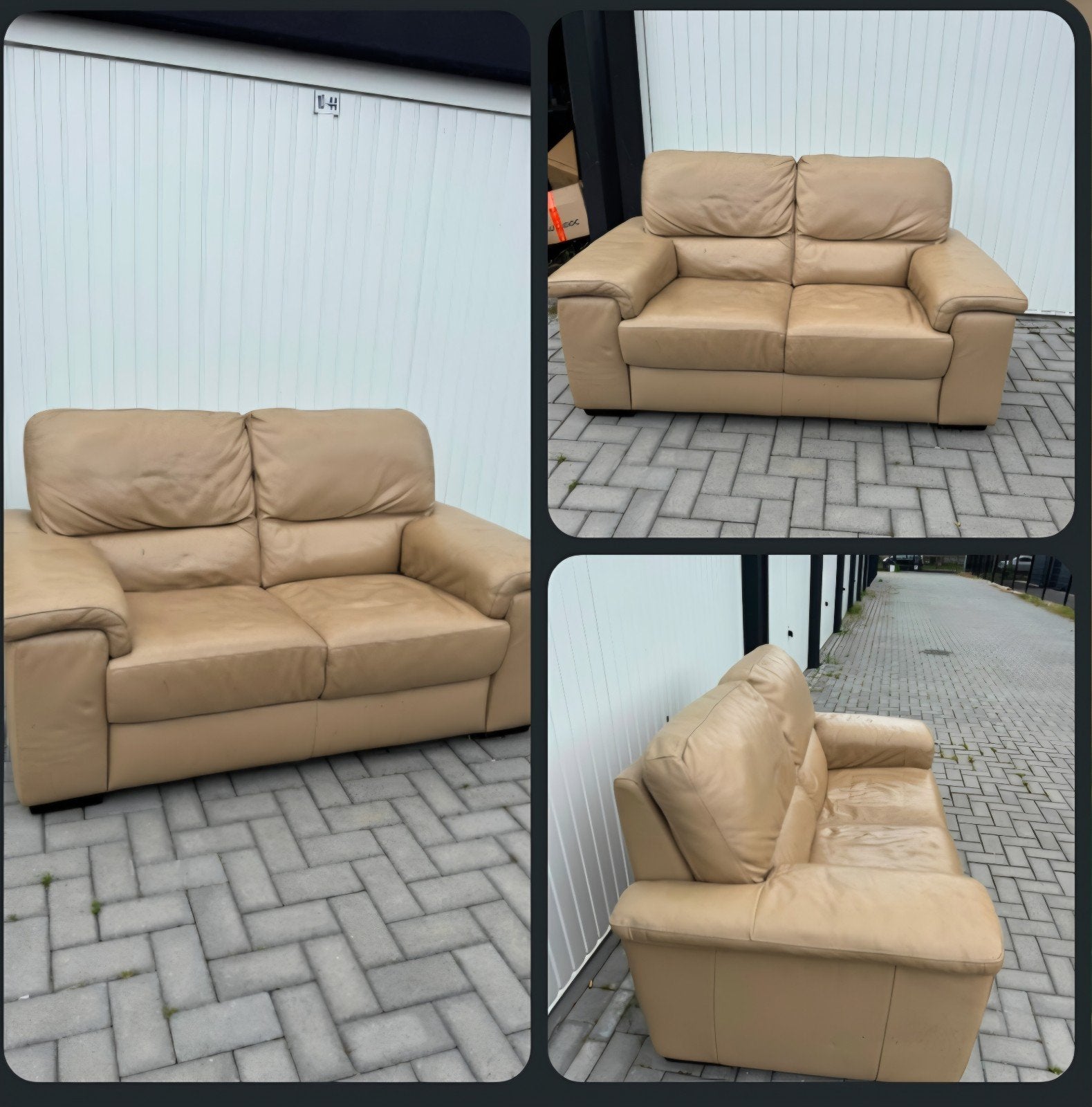 Bankje, Ophalen of Verzenden, 75 tot 100 cm, Tweepersoons, 150 tot 200 cm